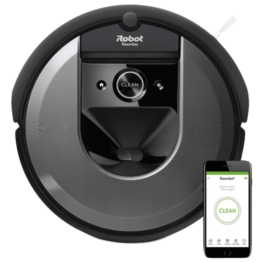 iRobot Roomba ブラック Buy iRobot Roomba 0.6 Litres Robotic Vacuum Cleaner (i7, Black